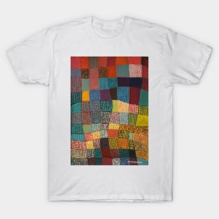 Dot Patchwork Landscape T-Shirt